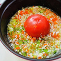 shiho23's cooksnap of when they made ストウブで丸ごとトマトのチキンライス.
