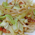ゆか☆猫's cooksnap of when they made 子供大好き！めんつゆで簡単焼うどん.