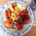 お菓子好きな中学生's cooksnap of when they made 冷凍枝豆で☆枝豆入り卵焼き.