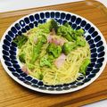 Asato★'s cooksnap of when they made ブロッコリーとベーコンの和風パスタ.
