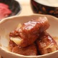 エイトビート's cooksnap of when they made 豚ばら肉の照り焼き、じゃがいも巻き☆彡.