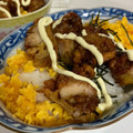 makoko1978's cooksnap of when they made 鶏からマヨ丼☆残った唐揚げリメイクにも♬.