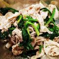 ぷうちゃん0403's cooksnap of when they made しゃぶしゃぶ肉でほうれん草の温サラダ.