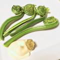 そらいろ猫's cooksnap of when they made こごみの柚子胡椒マヨ添え.