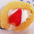 ピンクのひつじ's cooksnap of when they made 私の褒められ❤️ロールケーキ.