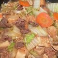 ☆☆りぃこ☆☆'s cooksnap of when they made 白菜と牛肉のすき煮♪.