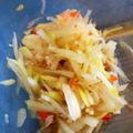 tidagon's cooksnap of when they made 青パパイヤ＊ソムタム風お手軽サラダ.