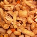 crea319's cooksnap of when they made レンコンと大豆の煮物.