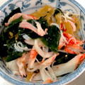 kumy21's cooksnap of when they made ワカメと中華クラゲの和え物.