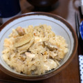 てぃらっち's cooksnap of when they made ごぼうサラダで簡単★鶏の炊き込みごはん.