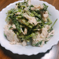 yu715wata's cooksnap of when they made 簡単♪鶏ささみとほうれん草のごまマヨ和え.