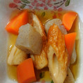 ふきのとじ's cooksnap of when they made 基本の煮物♫ こんにゃくと竹輪の煮物.