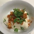 クックPH3Q8X☆'s cooksnap of when they made 白菜キムチメープル 三つ葉 冷奴に.