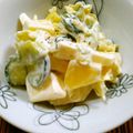 バウンド's cooksnap of when they made さっぱり！リンゴのヨーグルトサラダ♪.