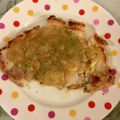 ひさピー's cooksnap of when they made 父直伝☆豚ステーキ～玉ねぎトマトソース～.