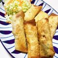 さめぽよ's cooksnap of when they made 激うま❀鶏むね肉と大葉のチーズ春巻き.