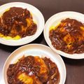クック83E6JE☆'s cooksnap of when they made デミグラスソースの、ふわとろオムライス！.