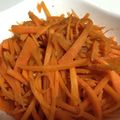 ◎◎◎さ◎'s cooksnap of when they made シリコンスチーマーで人参のごま和え☆.