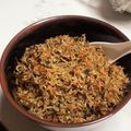 クックOLWXFV☆'s cooksnap of when they made 冷凍保存も可能♪大葉としらすのふりかけ.