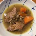 クックA2MVJK☆'s cooksnap of when they made 冬の部屋を温かくする、豚肉と豆の煮込み。.
