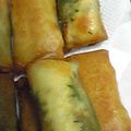 まさむにゃ's cooksnap of when they made 簡単♪ささみチーズ春巻き.