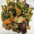 kuma822's cooksnap of when they made サツマイモと豚肉の甘辛炒め.