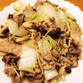 ellie21's cooksnap of when they made 調味料1つ★豚肉と白菜の昆布茶炒め.