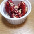 えりこ82☆'s cooksnap of when they made ❁イチゴにきなこ黒蜜かけちゃった❁.