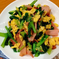 ♡ともりん's cooksnap of when they made 小松菜＊きのこと焼豚の中華味炒め♪.