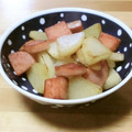 ももいろさくら's cooksnap of when they made 大根とスパム炒め.