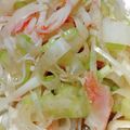 クック3P6LZA☆'s cooksnap of when they made セロリ香しい大根とカマボコのサラダ.