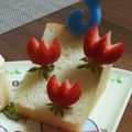 クック5R23AT☆'s cooksnap of when they made 苺のチューリップ♡フルーツ♡.