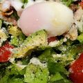 Ebi1783☆'s cooksnap of when they made カリカリベーコンの温玉レタスサラダ.