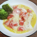 donuts★'s cooksnap of when they made 超簡単☆ササミとトマトのチーズ焼き.
