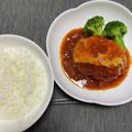 クックI3LCB9☆'s cooksnap of when they made トマト缶で簡単☆煮込みハンバーグ.