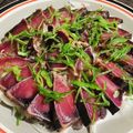 かなぽん☆☆'s cooksnap of when they made 新玉ねぎと生わかめの鰹たたきラーぽんがけ.