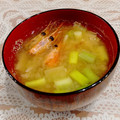 ♡ともりん's cooksnap of when they made 甘エビのお味噌汁☆コク旨！.