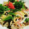 まろじろじ's cooksnap of when they made 牛肉と舞茸のちらし寿司.