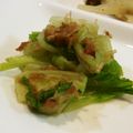 vivianj's cooksnap of when they made チンゲンサイの梅おかか和え.