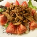 ベティ３'s cooksnap of when they made 大豆のお肉でボリュームサラダ.