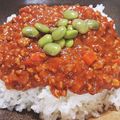 イタリアンmama's cooksnap of when they made 市販のカレールーでトマトドライカレー.