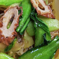 o☆shino's cooksnap of when they made チンゲン菜とちくわの塩炒め.