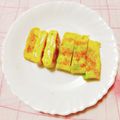 ﾁｲﾁｬﾝﾏﾏ's cooksnap of when they made 卵焼き★枝豆バージョン.