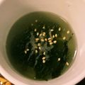 ひろみつばち's cooksnap of when they made レンジで1分半！即席わかめスープ.