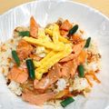 ★ぴよぴよ501★'s cooksnap of when they made 鮭のちらし寿司！時短！手軽に豪華！.