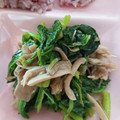 まみりんpink's cooksnap of when they made きのことほうれん草のアンチョビ炒め.