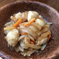 Nilmini's cooksnap of when they made 揚げと人参と大根と里芋をたいたもの.