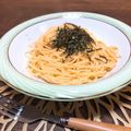 みぃぃちゃま's cooksnap of when they made 「あかり」を使って明太クリームパスタ.