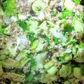 ビルメンズ's cooksnap of when they made キャベツ・九条ねぎ入り簡単チャーハン.