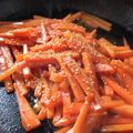 クック3LQCTN☆'s cooksnap of when they made 簡単で常備菜に便利！にんじんのきんぴら☆.